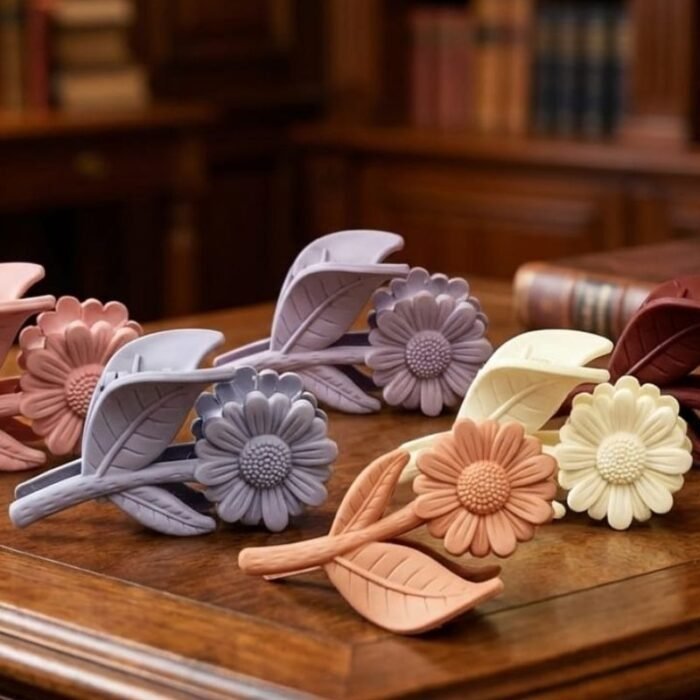 Sunflower claw clip Sunflower claw clip